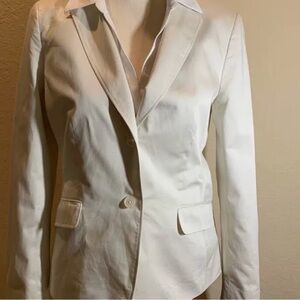Brooks Brothers White Blazer